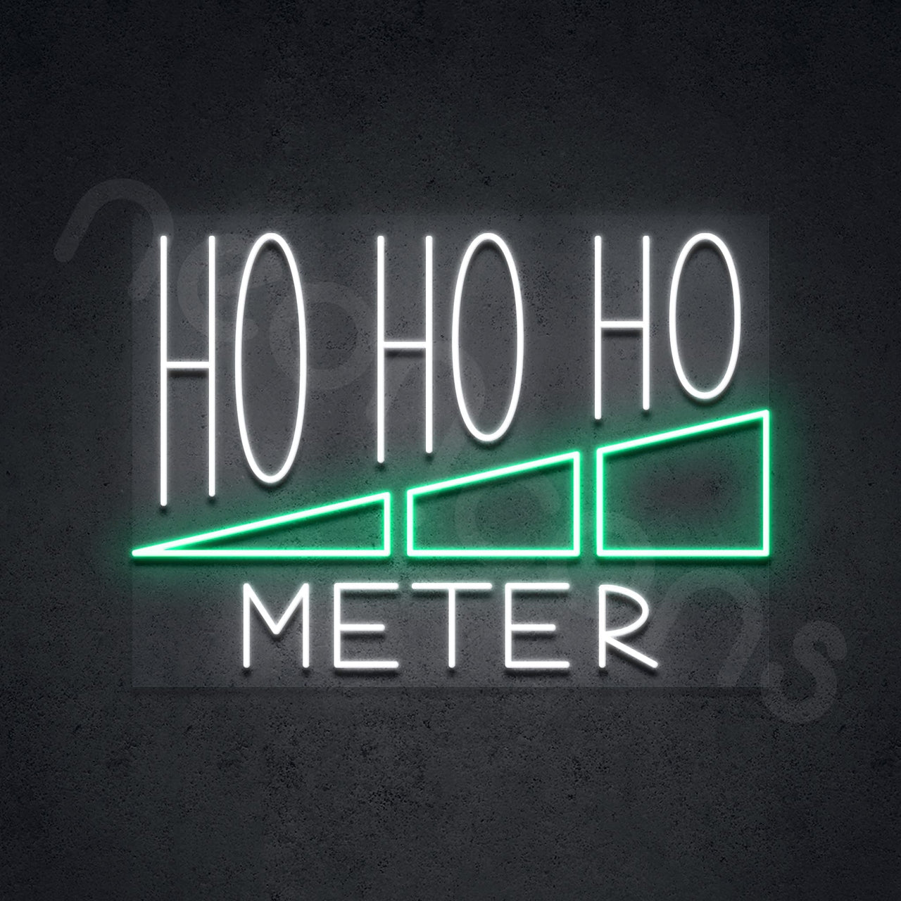 "Ho Ho Ho" Neon Sign by Neon Icons