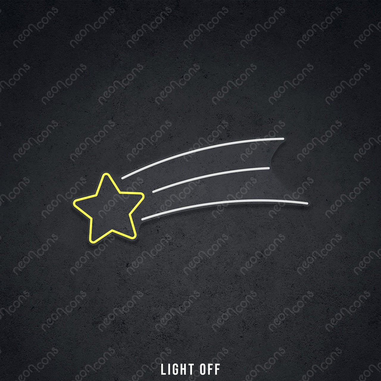 "Shooting Star" LED Neon by Neon Icons