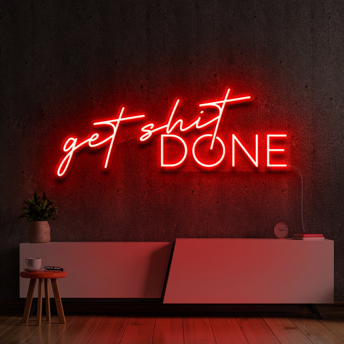 Get Shit Done Neon Sign Neon Icons