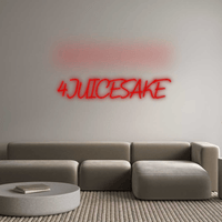 Thumbnail for Custom Neon:  4JUICESAKE by Neon Icons