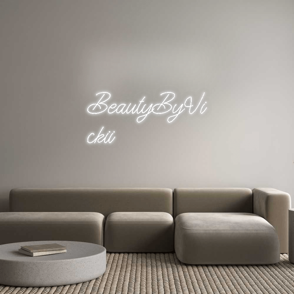 Custom Neon: BeautyByVi
c... by Neon Icons