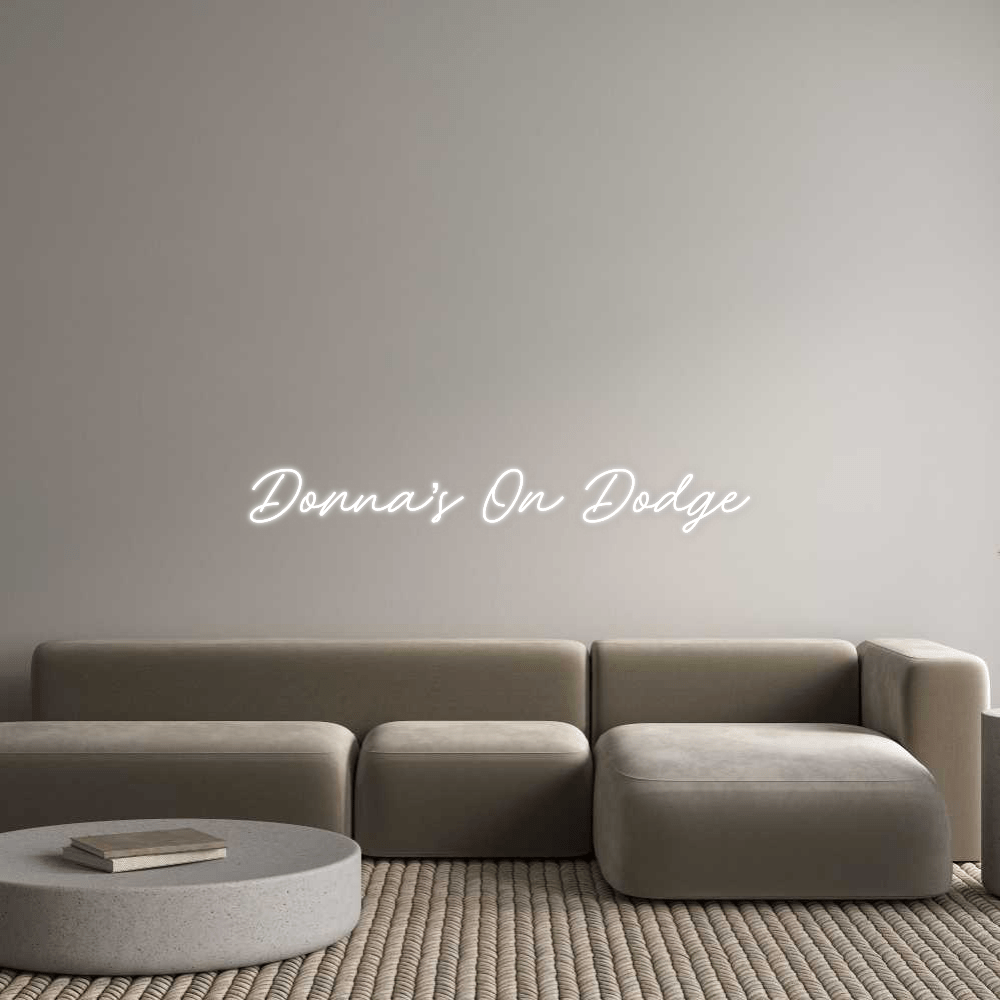 Custom Neon: Donna’s On Do... by Neon Icons