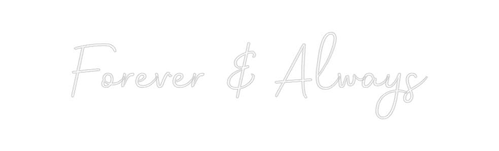 Custom Neon: Forever & Alw... by Neon Icons