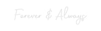 Thumbnail for Custom Neon: Forever & Alw... by Neon Icons