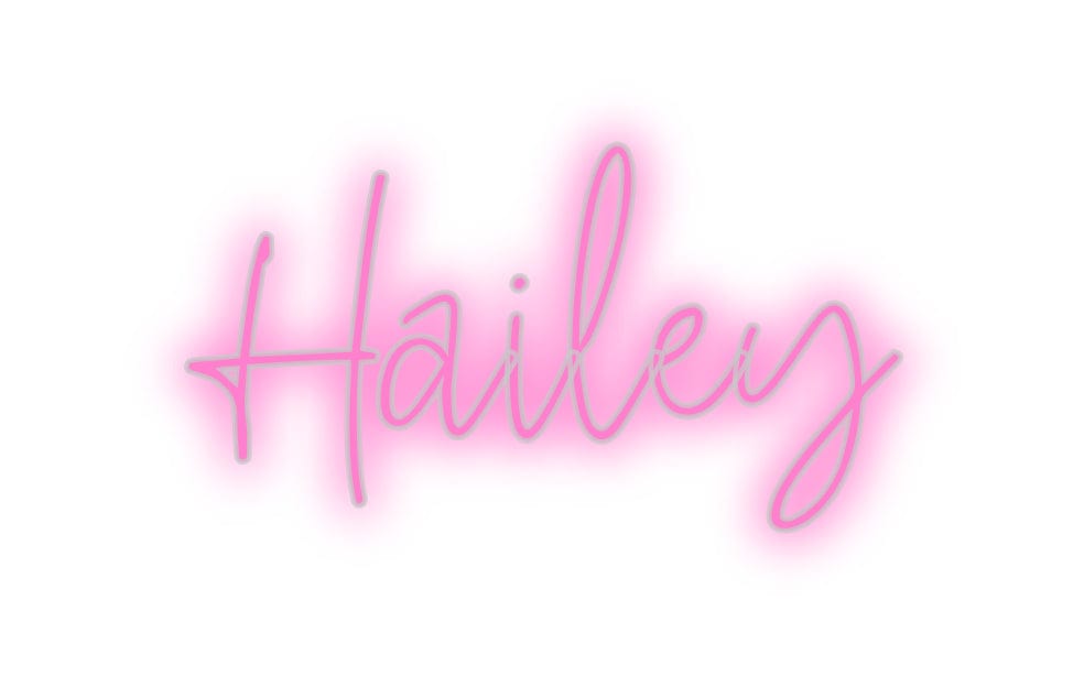 Custom Neon: Hailey by Neon Icons