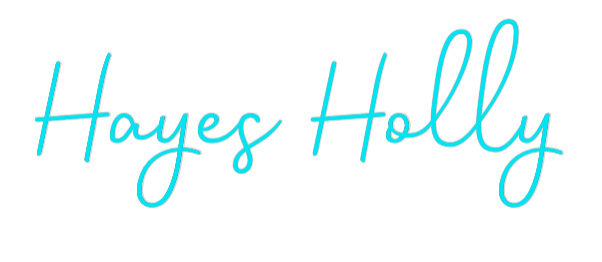 Custom Neon: Hayes Holly by Neon Icons