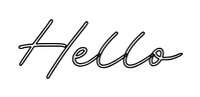 Thumbnail for Custom Neon: Hello by Neon Icons