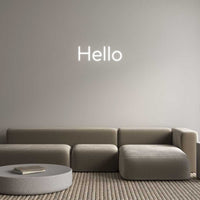 Thumbnail for Custom Neon: Hello by Neon Icons