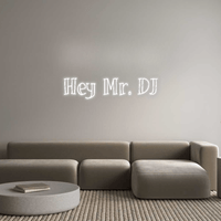 Thumbnail for Custom Neon: Hey Mr. DJ by Neon Icons