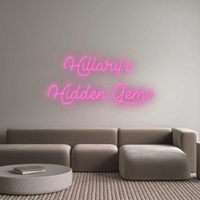 Thumbnail for Custom Neon: Hillary's 
H... by Neon Icons