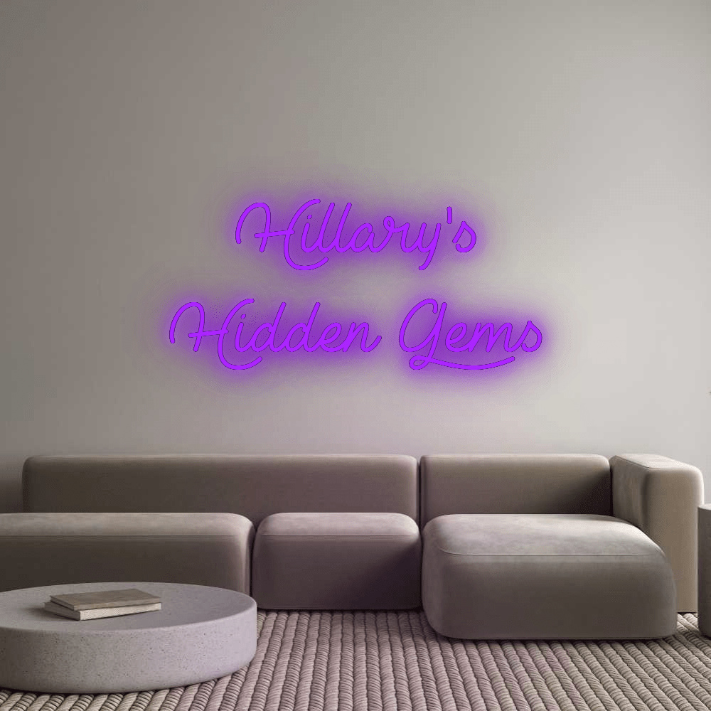Custom Neon: Hillary's
Hi... by Neon Icons