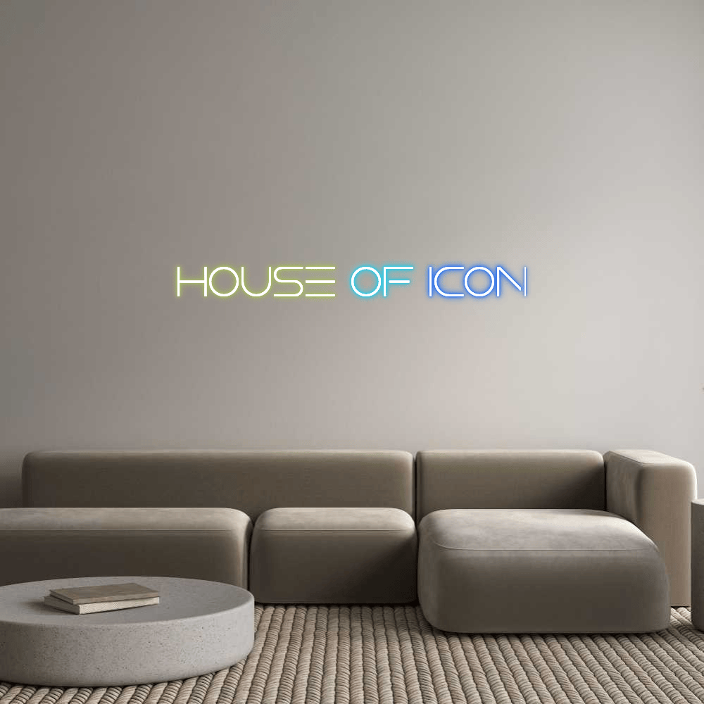 Custom Neon: House of Icon by Neon Icons