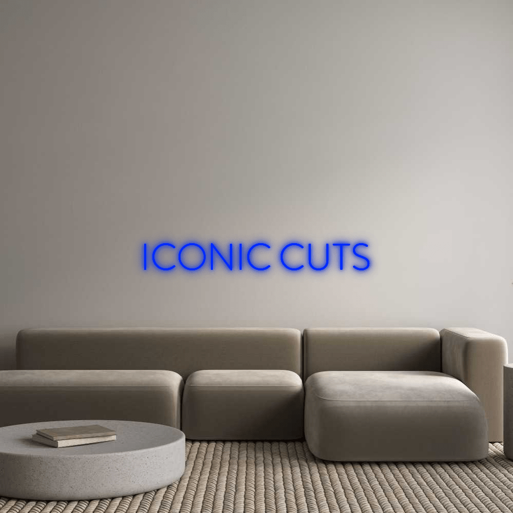 Custom Neon: ICONIC CUTS by Neon Icons