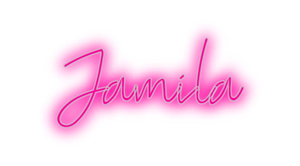 Custom Neon: Jamila by Neon Icons