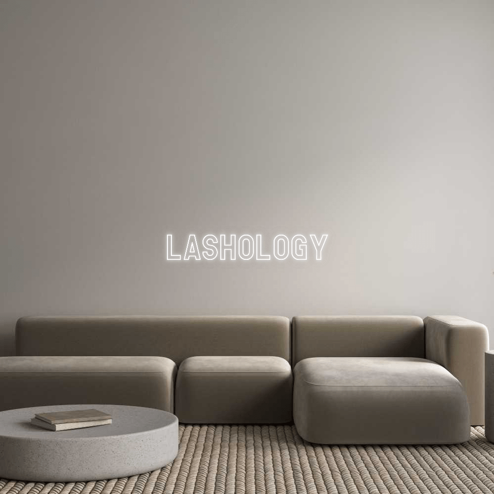 Custom Neon: Lashology by Neon Icons