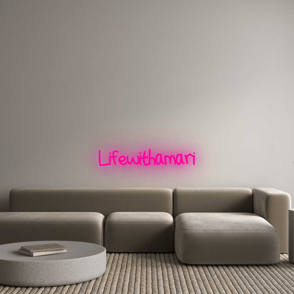 Custom Neon: Lifewithamari by Neon Icons