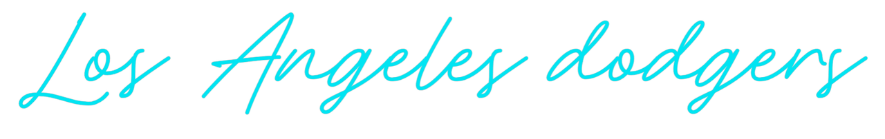 Custom Neon: Los Angeles d... by Neon Icons