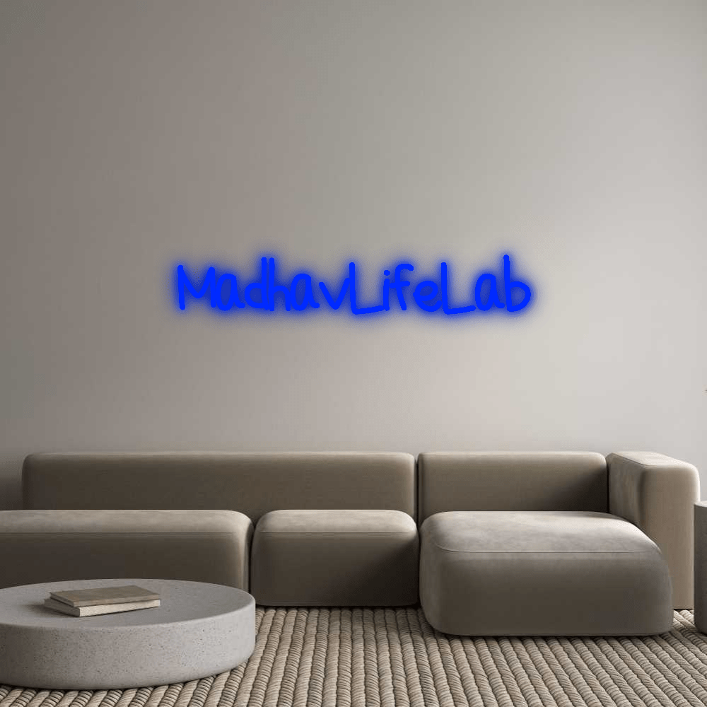 Custom Neon: MadhavLifeLab by Neon Icons