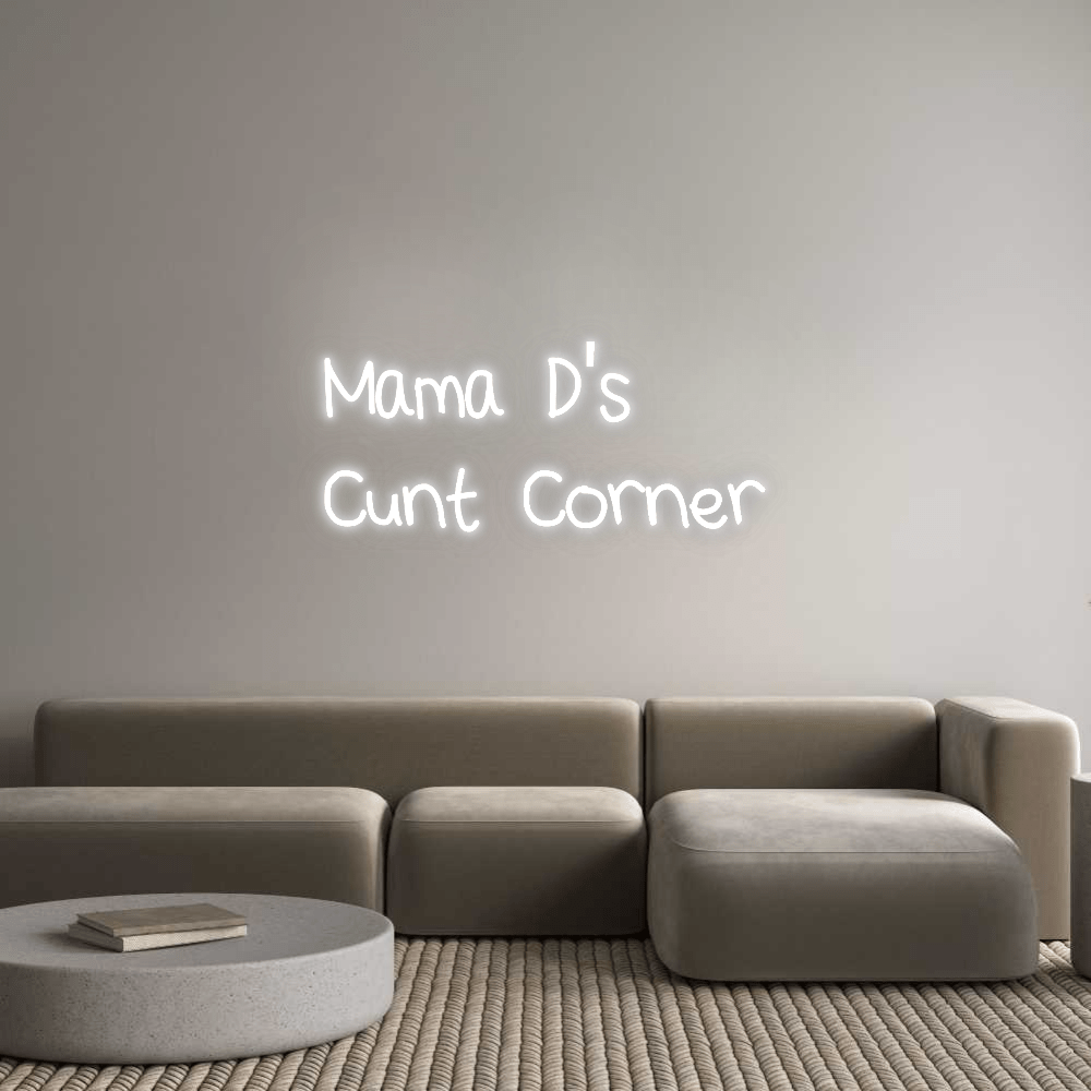 Custom Neon: Mama D's
Cun... by Neon Icons