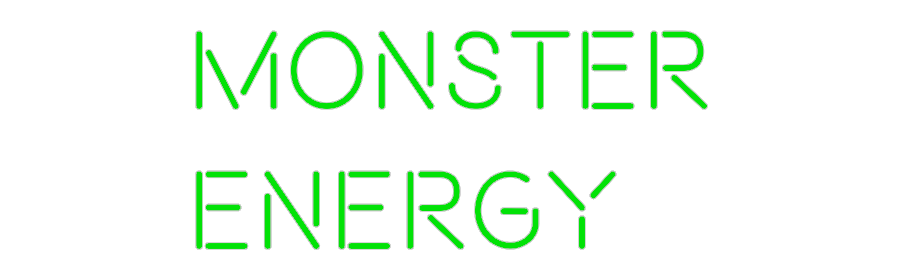 Custom Neon: MONSTER
ENERGY by Neon Icons