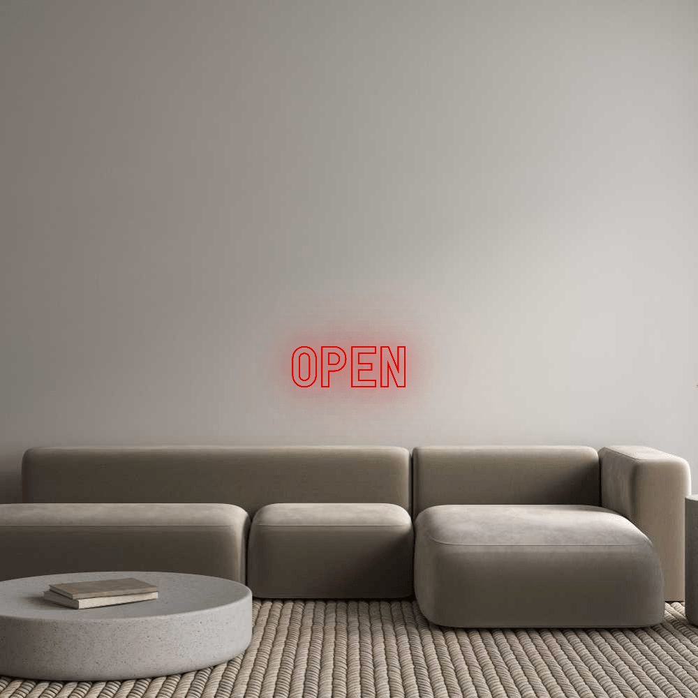 Custom Neon: OPEN by Neon Icons