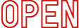Custom Neon: OPEN by Neon Icons