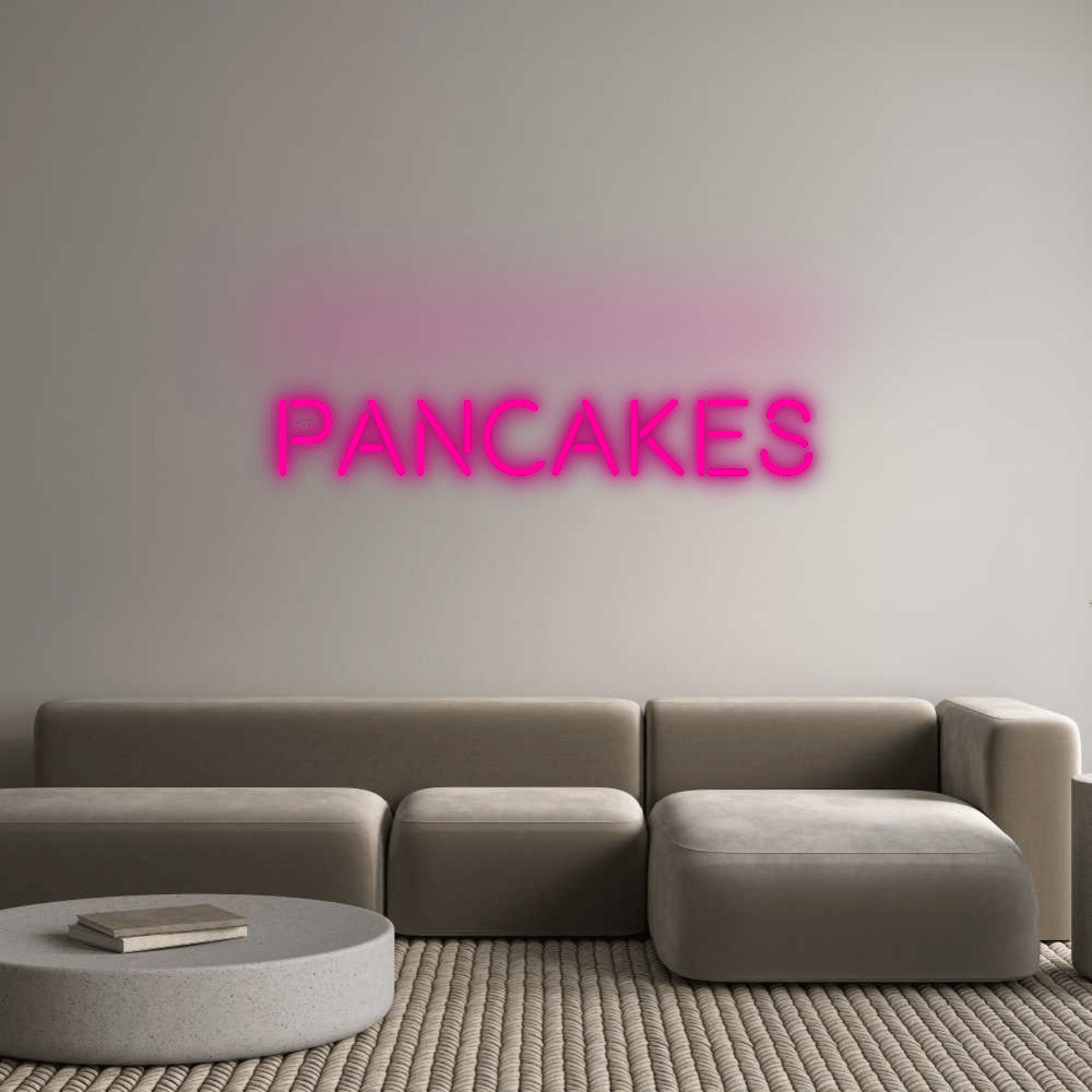 Custom Neon: PANCAKES by Neon Icons