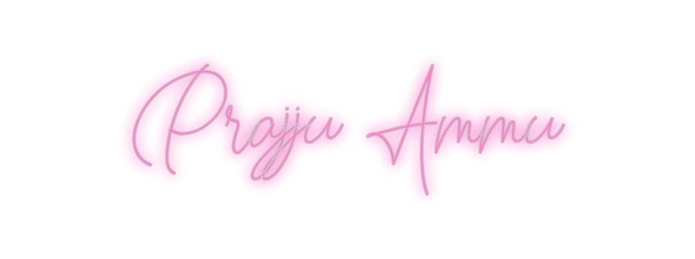 Custom Neon: Prajju Ammu by Neon Icons