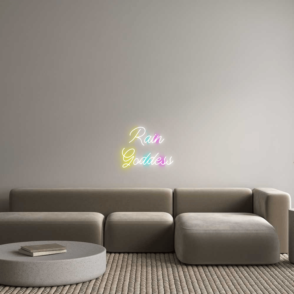 Custom Neon: Rain Goddess by Neon Icons