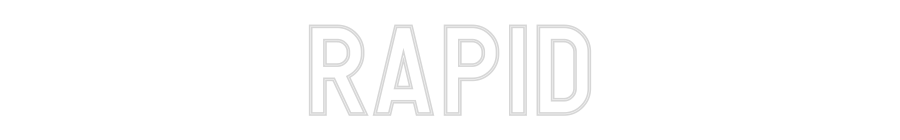 Custom Neon: RAPID by Neon Icons