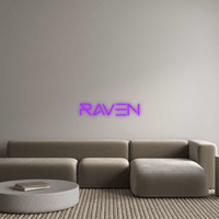 Thumbnail for Custom Neon: Raven by Neon Icons