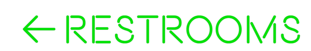Custom Neon: Restrooms by Neon Icons
