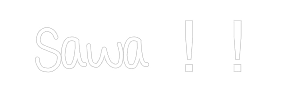 Custom Neon: Sawa ! ! by Neon Icons
