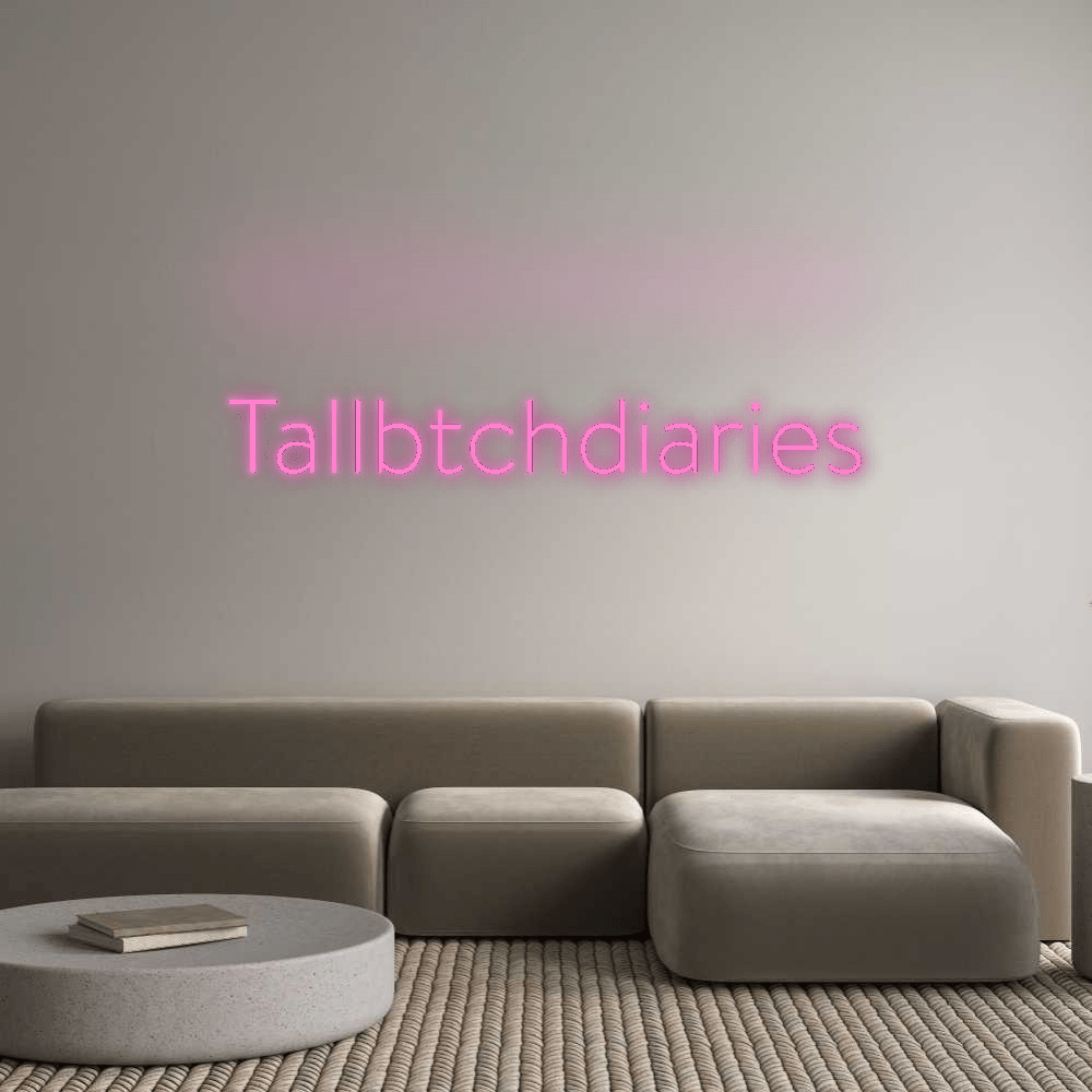 Custom Neon: Tallbtchdiaries by Neon Icons