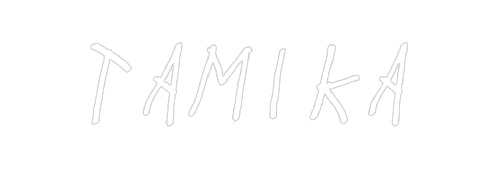Custom Neon: TAMIKA by Neon Icons