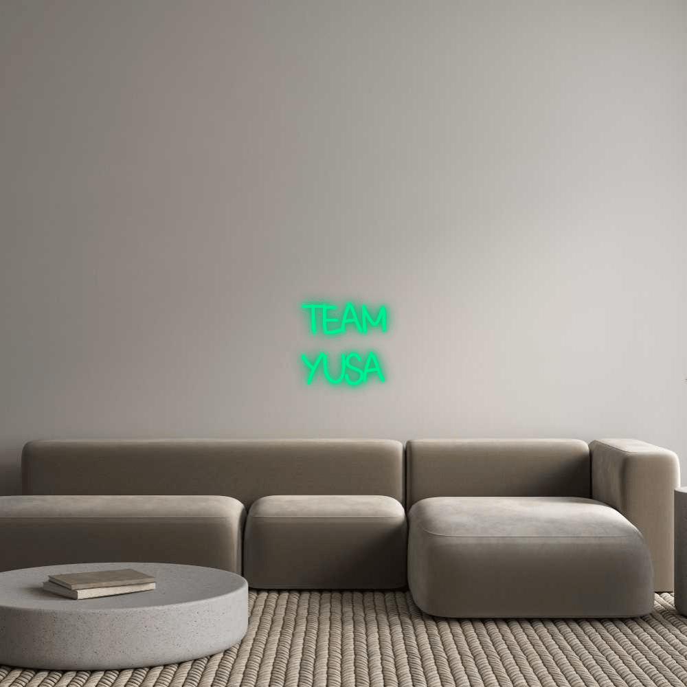 Custom Neon: TEAM 
YUSA by Neon Icons