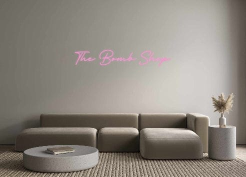 Custom Neon: The Bomb Shop by Neon Icons