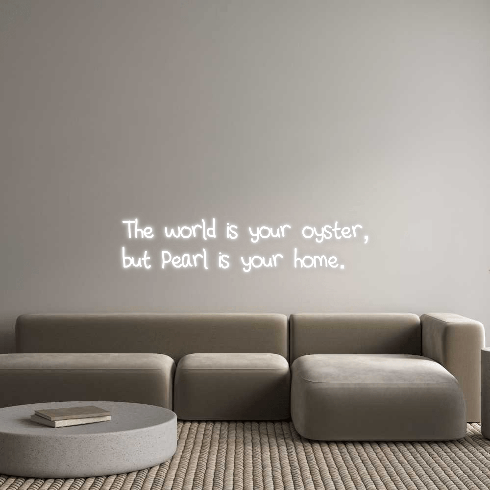 Custom Neon: The world is yo... by Neon Icons