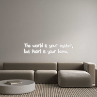 Thumbnail for Custom Neon: The world is yo... by Neon Icons