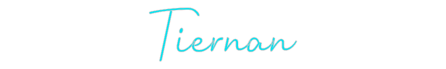 Custom Neon: Tiernan by Neon Icons