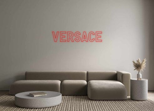 Custom Neon: VERSACE by Neon Icons