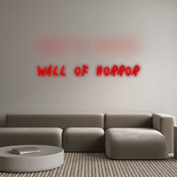 Thumbnail for Custom Neon: Wall of horror by Neon Icons