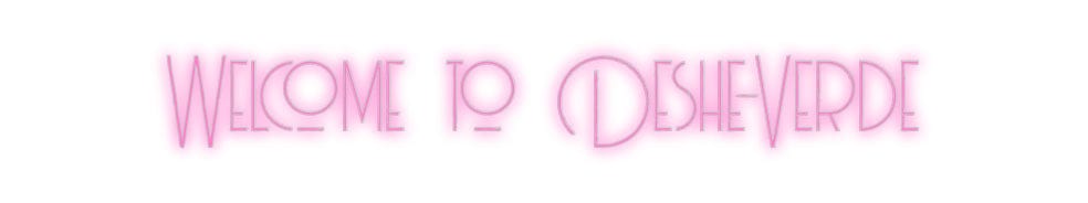 Custom Neon: Welcome to De... by Neon Icons