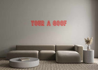 Thumbnail for Custom Neon: Your a goof by Neon Icons