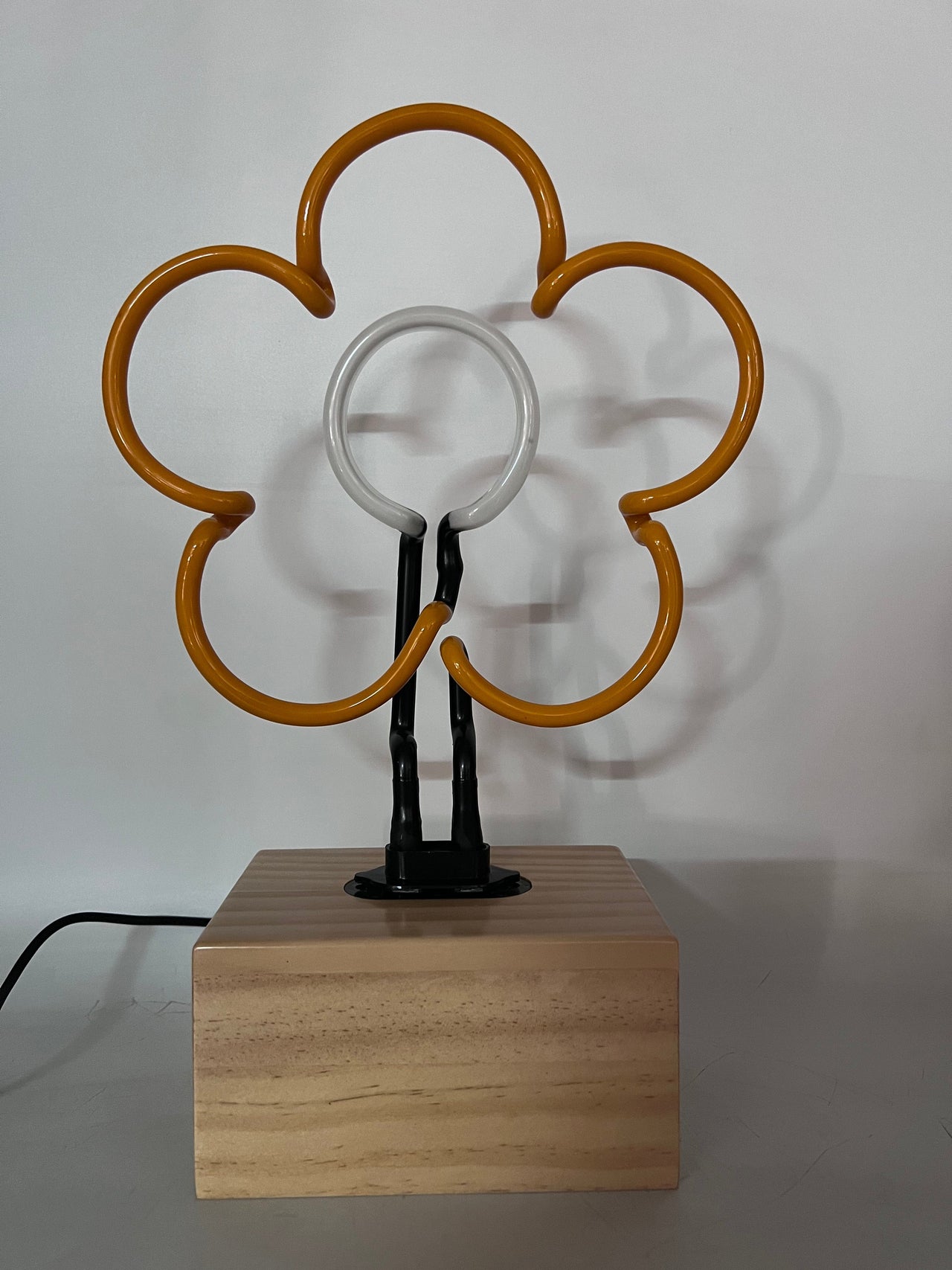 "Flower" Glass Neon Lamp by Neon Icons
